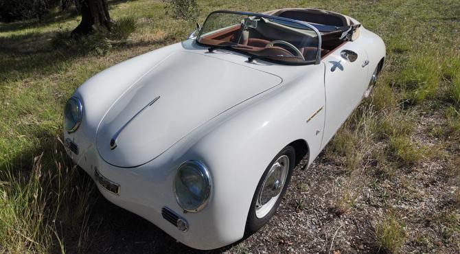 Noleggio Porsche 356 Bianca: Matrimoni & Eventi in Toscana: Slow Hills