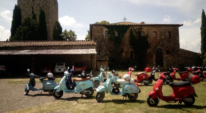 Vespa tours in Tuscany, Siena, Valdorcia, Montepulciano and beyond