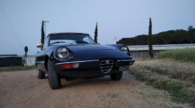 Alfa Romeo Duetto blu